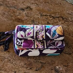 Vera Bradley Multicolor Floral Cosmetic Bag